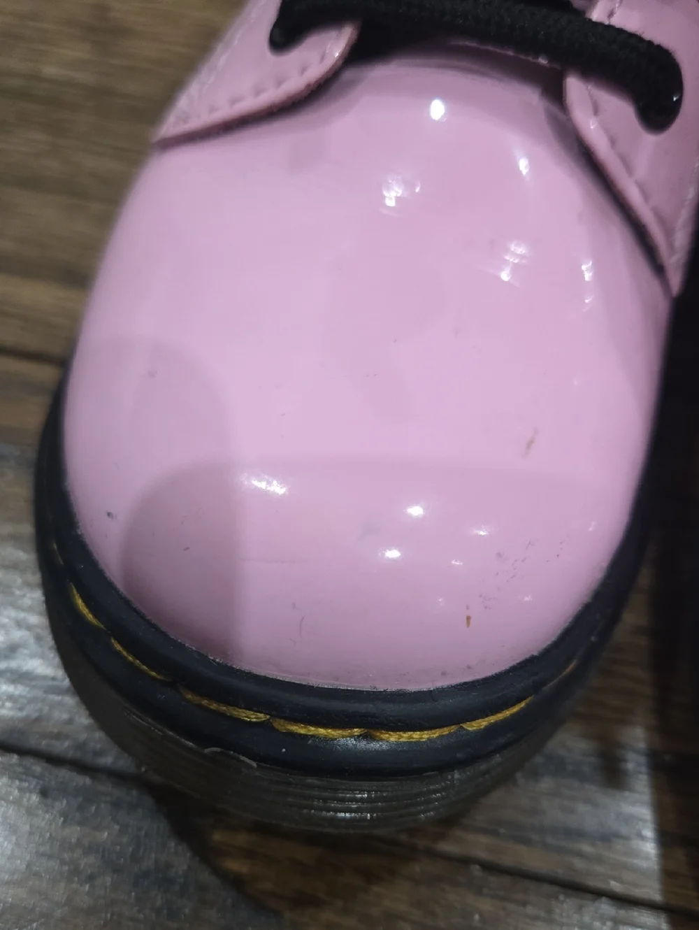 Dr. Martens Light Baby Pink Boots Kids Size 11